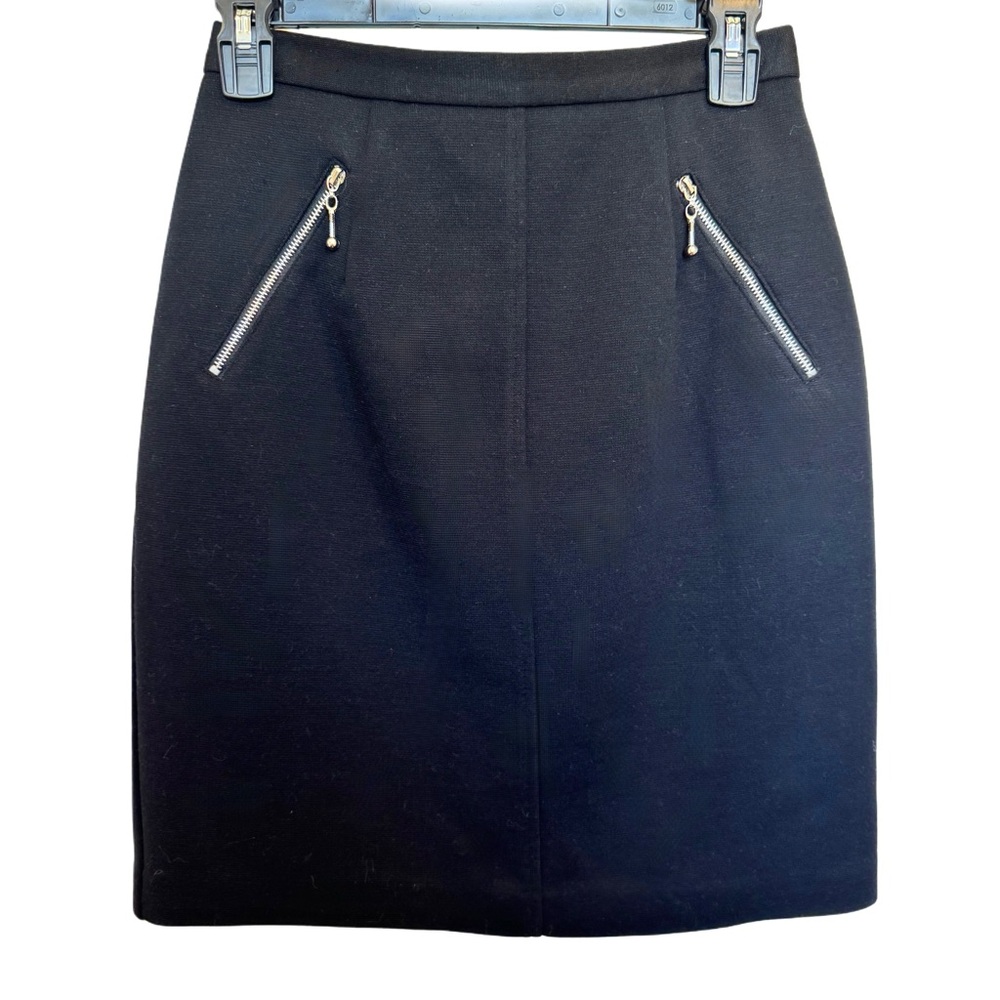 Vintage Michele black Skirt with Zipper